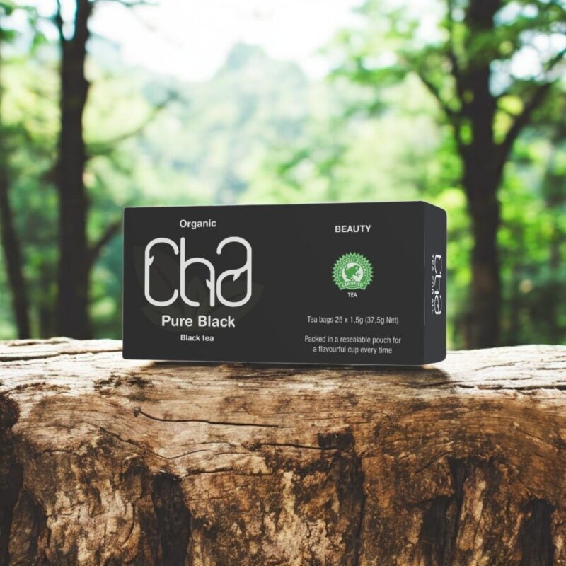 Cha Pure Black Beauty 25pc
